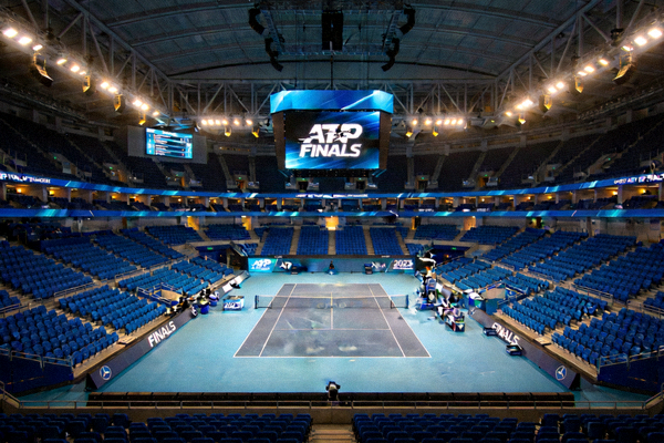 ATP年终总决赛比赛场馆内部全景